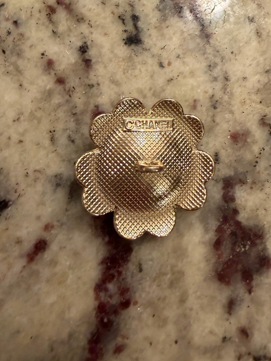Two Chanel Buttons - stamped - Picture 3 of 3